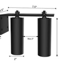 6 Inch Gate Roller Guide With L Bracket Universal Adjustable Gate Roller For Sliding Gates Heavy Duty Sliding Gate Kit