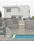 4 Pack Sliding Gate Wheels With 2.5 Inch V Groove Caster And 360 Degree Rotational Stem For Foldable Sliding Gates