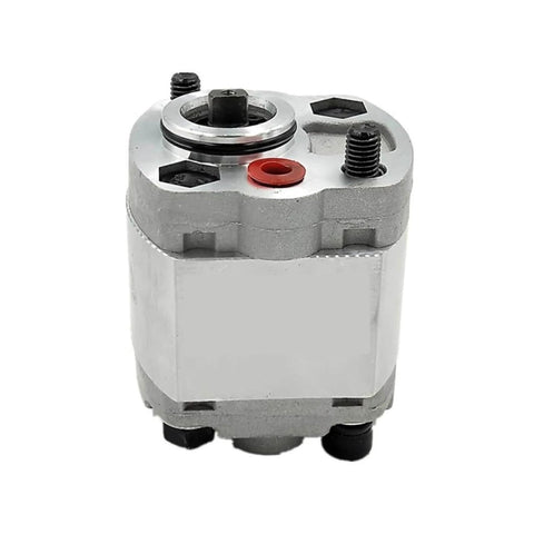 Compact Gear Hydraulic Pump K1PS3 K1PS3.3G NPT/1198 with metal fittings, front view, suitable for industrial machinery use.
