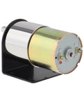 ✝️ Gear Motor 0.24 in x 0.55 in Shaft Size 1-Pack 12V Motor 100Rpm High with strong housing for rotary equipment