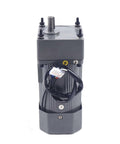 Front view of Electric Gear Motor 110V 90W 5K Electric Single-Phase High Torque AC Gear Reducer Motor with durable housing.