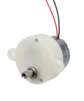 Front view of ✝️ Gear Motor 10 mm Shaft Size 3-Pack 5Rpm Gear Motor High with strong housing and smooth gear mesh for rotary equipment
