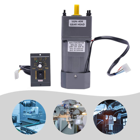 ✝️ Gear Motor 12 mm Shaft Size 1-Pack Gear Motor 40K Electric showing motor and components for rotary equipment use in systems