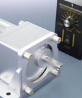 ✝️ Gear Motor 8 mm Shaft Size 1-Pack 6Watts Motor 110V Control with speed unit, strong housing for rotary equipment
