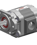 Buzile Gear Pump Motor BGM51A846BTYR22-25 Replacement P51A646BTYR22-25 PL25-2BPBB heavy-duty gear pump side view