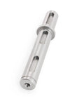 Close-up of a metal shaft for Gearbox 14 mm Shaft Size 1-Pack Output Single Shaft Diameter for Rotary Equipment and Power Transmission.