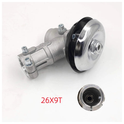 Fit for 26mm 28mm 7T 9T Gear Head Gearbox Accessory 7/9 Teeth Replacement Parts(26X9T) close-up view, showing gear structure