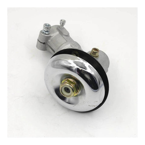 Fit for 26mm 28mm 7T 9T Gear Head Gearbox Accessory 7/9 Teeth Replacement Parts(26X9T), silver metal gearbox part on white background