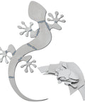 Gecko design from Beginner Friendly Gecko Welding Kit For Tig Mig Arc Gas Practice And DIY Projects, 201 stainless steel pieces