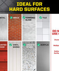 Heavy Duty Double Sided Gel Tape For Removable Mounting Up To 20 Lbs On Metal Glass Tile Wood Brick And More usage guide.