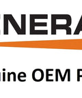Generac logo with text 'Genuine OEM Parts'. Two-pack vibration mounts deliver solid engine isolation, reducing vibration and noise for smoother generator operation, easy OEM fit with 0H1829 mounts, built for durable performance and reliable, long-lasting use.