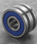 Heavy Duty Generator Bearing 8 X 23 X 14 Mm Replacement 23721AA040 for IR IF Alternators shown side view on metal surface