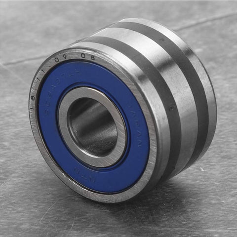 Heavy Duty Generator Bearing 8 X 23 X 14 Mm Replacement 23721AA040 for IR IF Alternators shown side view on metal surface