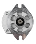 Front view of Getanye Gear Pump 9218005 4276918 Replacement for Hitachi EX100-3 EX120-5 EX200-3 EX200-5 EX220-3 EX220-5