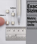 Must-Have Glass Fuse Kit With Fast Blow Fuses In 6x30mm And 5x20mm Sizes, shown with measurement scale