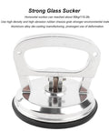 Heavy Duty Glass Suction Cup Lifter 50Kg Vacuum Gripper Sucker Plate Beefed Up Aluminum Alloy Die Cast Construction Single Claw Carrier