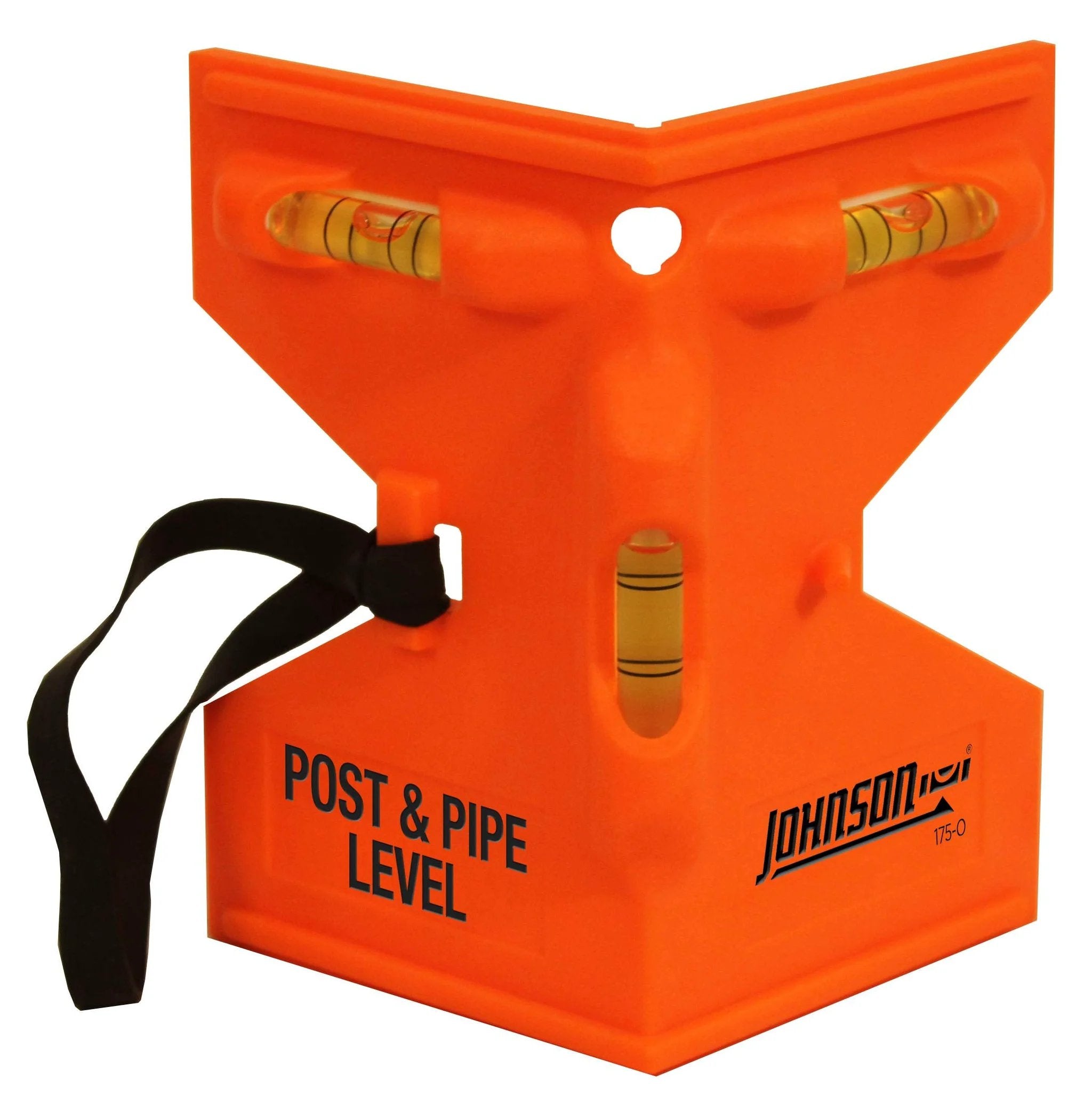 Johnson 175-O Post Level GloOrange ABS Plastic 9x5