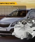 Premium Brake Vacuum Pump Replacement For GM Vehicles Cruze Malibu Spark Buick Encore Equinox GMC Terrain 1.4L 1.5L car illustration