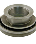 Front view of Economical Manual Transmission Clutch Release Bearing For GM Vehicles Reliable ACDelco Replacement For Smooth Shifts Easy Gear Engagement And Best Bang For The Buck Clutch Performance, metal bearing.