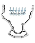 Rear Main Seal Kit For GM V8 Engines 4.8L 5.3L 6.0L 6.2L Fits Chevy Tahoe Suburban Silverado Express Avalanche Cadillac Escalade GMC Yukon Sierra Savana Replacement Replaces 635518 12633579 12639250, die-cast aluminum seal cover with gasket and bolts