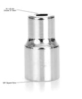 Three Eighth Inch Drive Shock Absorber Socket For GM X And J Body Cars Fits Double D Stem Designed To Hold Shock Shaft In Place