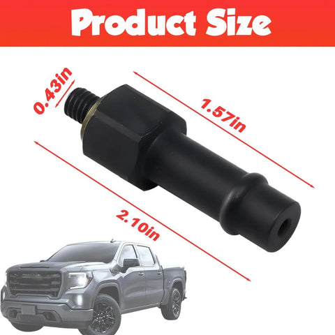 Transmission Oil Fill Adapter For GM 8L90 8 Speed Transmissions Precise Pan Thread Filling With J 45096 dimensions chart