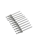 Trim Clip Studs 10Pcs For Buick Cadillac Pontiac GMC Window Regulator Rivets, metal rivet set