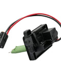 Front manual control blower motor resistor replacement for GMC Sierra Yukon XL Chevy Avalanche Silverado Suburban 1500 2500 3500 Classic Tahoe 2003 2004 2005 2006 2007 fan control module direct fit, showing wiring and housing.