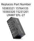 LED Flasher Turn Signal Relay For GM Trucks And SUVs Replaces LM487 10383321 15231201 15764135 10383320 EFL27 10 Pin GMT800