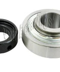GN102KLLB Bearing Mounted With a Collar 1 1/8 Inch - VXB Ball Bearings