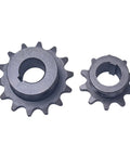 Go Kart Jackshaft Sprocket Pair 14 Tooth And 10 Tooth For 40 41 420 Chain With Three Quarter Inch Bore And Three Sixteenth Inch Keyway