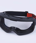 GoggleGear 3000 Series Z87.1 Anti Fog Anti Scratch Safety Goggles TPV Shroud with black frame and clear lens
