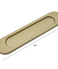 Self Adhesive Pull Handles 2 Pack Gold Finish For Cabinets Drawers Windows And Closets Easy Peel And Stick Installation No Drill