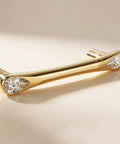 Gold Crystal Drawer Pulls 4 Pack 3-3/4 Inch Hole Center 5 Inch Elegant Dresser Cabinet Pulls Zinc Alloy Diamond Decorative Cupboard Handles