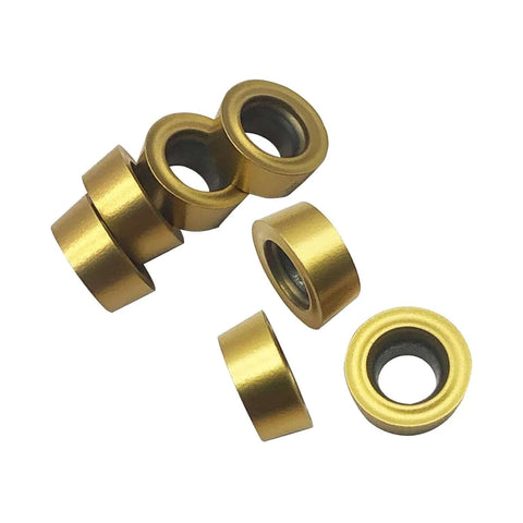 20 Pack RCMT0602M0 P1025 And RCMT0602M0 P1130 Circular Milling Cutter Inserts For SGCR LSRDCN Holders Beefy Hard Alloy