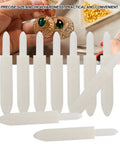Gold Plating Kit 10 Pieces With Pen Plating Tips for electroplating jewelry making tools shown with earrings