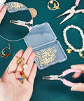 Jewelry making with Gold Chip Solder Set 200Pcs 2x2mm 24K Gold Plated Brass Solder Chips and tools for DIY repairs