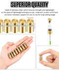 8 Sets Of Stainless Steel Standoff Screws And Mounting Hardware For Advertising Signs And Hanging Acrylic Picture Frames shown in hand