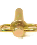 Golden Hitch Pin Zinc Plated Replacement For Western 93028 Heavy Duty Trailer Hitch Pin For Secure Towing Durable Steel