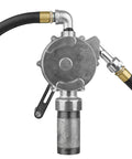GPI - RP-10-UL Rotary Action Fluid Transfer Hand Pump, 10 Gallons per 100 Revolutions (123000-06) front view in aluminum body