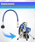 24W830 Airless Paint Sprayers Piston Pump Side Tube Fits For Graco 390 395 490 495 595 PC, 0.5 inches Airless Paint Sprayers Coupled Hose