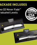 Never Fade Two Way Graduated Level For Trailers And Vehicles Hopkins Towing Solutions Black UV Resistant Markings