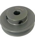 Beefy Cast Iron V Belt Pulley For A, AX And 3L 4L Belts, 5.75 Inch Outer Diameter, 1 Inch Bore, Single Groove, Gray Finish, Corrosion Resistant Replacement Part For V Belt Systems, Durable And Long Lasting By SUONE