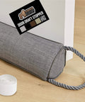 Door Draft Stopper For Bottom Of Doors Fits Gaps Up To 3 Inches, Blocks Cold Air And Noise With Easy Install Weather Stripping Seal