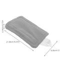 Gray cushion from Two Pack Door Silencers For Noise Reduction And Quiet Door Closer Cushion Easy Install Gray Safe For Nurseries Rooms And Offices That Reduces Door Slams And Prevents Accidental Locking, with dimensions 21.00cm x 8.00cm x 0.30cm.