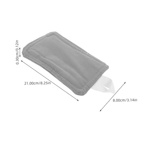 Gray cushion from Two Pack Door Silencers For Noise Reduction And Quiet Door Closer Cushion Easy Install Gray Safe For Nurseries Rooms And Offices That Reduces Door Slams And Prevents Accidental Locking, with dimensions 21.00cm x 8.00cm x 0.30cm.