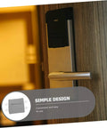 Two Pack Door Silencers for Noise Reduction and Quiet Door Closer Cushion easy install gray shown on door handle
