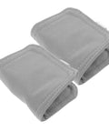 Effortless, tool free door silencer set that cushions slams, reduces noise, and protects wood doors. No drilling required. Gray pads.