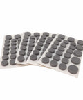 Assorted Round Self Stick Noise Dampening Foam Cabinet Bumpers 100 Pack Gray For Quiet Closures And Surface Protection Easy Peel And Stick