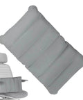 Inflatable seat cushion for travel showing portable PVC material and comfort design, unrelated to High Heat Lubricating Oil For Machines And Tools Pro Grade Multi Purpose Maintenance Fluid.